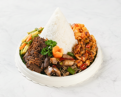 Tumpeng Nasi Campur